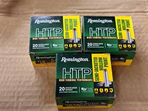 lot 930 image: Lot of (3 Boxes) Remington 38 Special 110 gr SJMP Handgun Cartridges 20-count