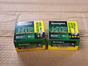 lot 931 image: Lot of (2 Boxes) Remington .38 Special Lead Hollow Point, Semi-Jacketed Hollow Point Ammo 20-count