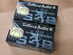 lot 925 image: Lot of (2 Boxes) Sellier & Bellot 38 Special 158 gr LRN Handgun Cartridges 50-count