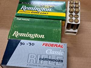 lot 923 image: Lot of (2) Boxes of 30-30 WIN Ammo