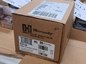 lot 921 image: Lot of (1 Case) Hornady Leverevolution 30-30 WIN 160 gr FTX Cartridges 200-count