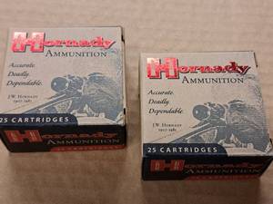 lot 894 image: Lot of (2 Boxes) Hornady 9mm Luger 124 gr XTP Cartridges 25-count