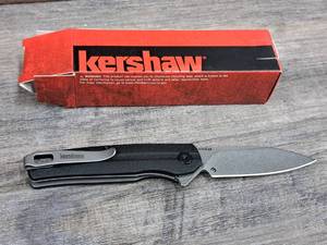 lot 1276 image: Kershaw Korra 3-14-Blade Folding Lock Blade Knife