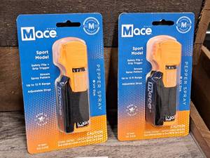 lot 1286 image: Lot of (2) Mace Pepper Spray Sport Model