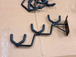 lot 1328 image: Lot of (6) 13 Slat Wall Display Hooks