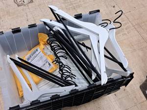 lot 1321A image: Lot of (40) Hangers with Bag of Size Tags