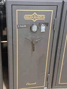 lot 602 image: Surelock Security Co Cascade Fire Resistant Gun Safe with Keys