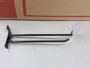 lot 1314D image: Lot of (44) 9 Slat Wall Pegs with Price Tag Holders