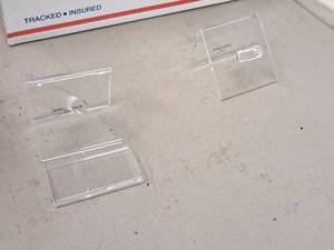 lot 1314G image: Lot of (30) Assorted Acrylic Pistol DisplaysStands