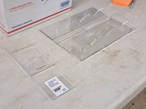 lot 1314I image: Lot of (8) Acrylic Scope Displays