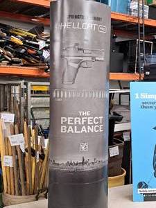 lot 1356 image: Springfield Armory 2-Sided Sign 72