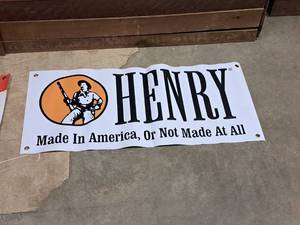 lot 1340 image: Henry - Made In America Banner 38