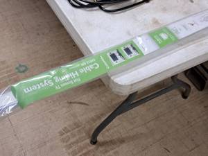 lot 1372 image: CableHider Ultra Flat Screen TV Cable Hiding System CH512-8W