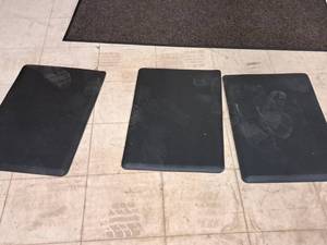 lot 1409 image: Lot of (3) RubberFoam Floor Mat 17x27-34