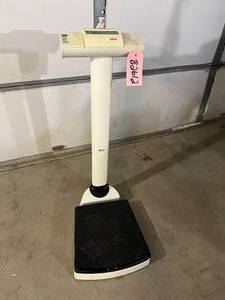 MSRP $600 Seca 703 Wireless Transmission Digital 550lb Bariatric Column Scale WHeight Rod &amp BMI Function Excellent &amp Working Great For Shipping Packages Too