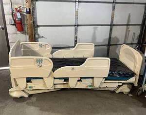 MSRP $22,000 Styrker CHG Spirit MedSurg Hospital Long Term Care Patient Bed - Ultra-low reduces falls injury &amp trauma, Chair Position, Contour Position, Scale &amp Bed Exit Alarm Plus Used Mattress - Works Great See Youtube No Reserve
