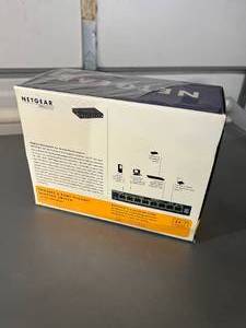 Netgear ProSafe GS108NA Lightning Speed 8-Port Gigabit Ethernet Desktop Switch - In Great Condition