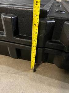 Skyline Exhibit Display and Brief Case Shipping Container With Set Up Display Contents Approx 50 x 30- Great Condition