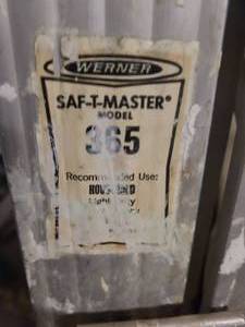 Werner Saf-t-Master Painting ladder