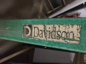 Davidson Fiberglass mid-height painting ladder