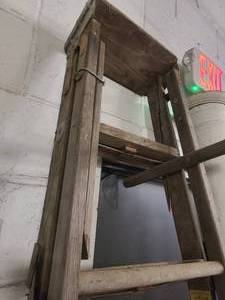 Large 7-8ft Wooden Ladder