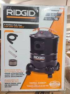 New Rigid 5 Gallon Ash Vac DV0510