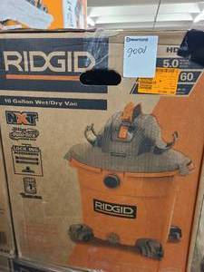 New Rigid 16 Gallon WetDry Vac HD1640