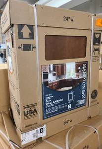 24 Inch Hampton Bay Wall Cabinet
