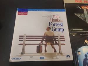 5 Vintage Laser Disc Movies Feat. Forest Gump