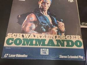 5 Vintage Laser Disc Movies Feat. Commando