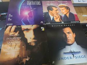 5 Vintage Laser Disc Movies Feat. Top Gun