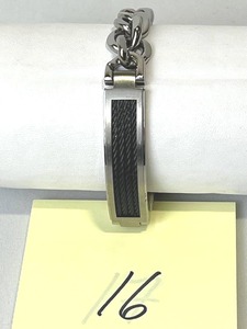 lot 16 image: Titanium Mens Bracelet ($255 MSRP)