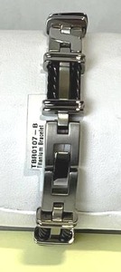 lot 24 image: Titanium Mens Bracelet ($165 MSRP)