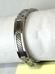 lot 28 image: Titanium Mens Bracelet ($195 MSRP)