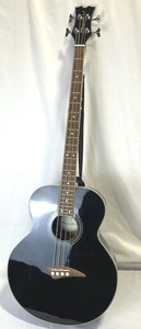 lot 31 image: Vintage Dean (EABCBK) Accoustic Bass Guitar - Used with Some Signs of Wear