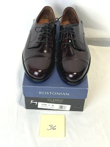 lot 36 image: New Bostonian Classic Burgundy Akron Dress Shoes (Mens Size 9W)
