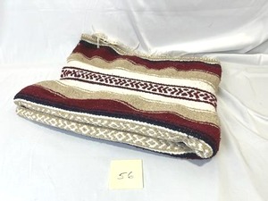 lot 56 image: Vintage Blanket (48 x 77) - No tags or manufacturer markings