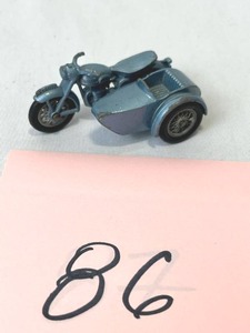 lot 86 image: Vintage Matchbox Lesney #4 Triumph T110