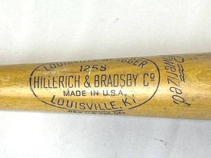 lot 98 image: Vintage Jackie Robinson Louisville Slugger Powerized Baseball Bat