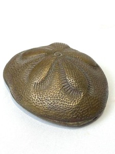 lot 109 image: Vintage Brass Paperweight (4.5 Long)