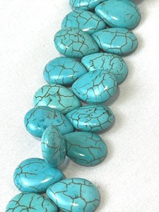 lot 114 image: Strand of Turquoise Stone Beads (16 Long) from the Estate of General John W. Vessey, Jr.