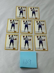 lot 129 image: 1993 Classic Draft Picks #104 Shaquille ONeal Rookie Card Lot