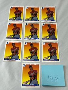 lot 146 image: 1991 Score Chipper Jones RC Lot in Nice Condition