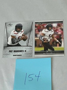 lot 154 image: 2017 Leaf RC Lot - Pat Mahomes II (Nice Condition)