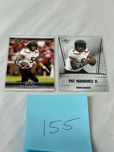 lot 155 image: 2017 Leaf RC Lot - Pat Mahomes II (Nice Condition)