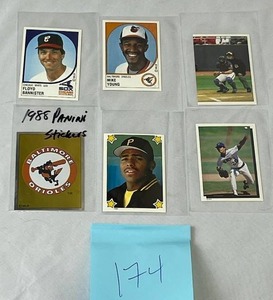 lot 174 image: 1988-89 Panini Baseball Cards Stickers - Bobby Bonilla