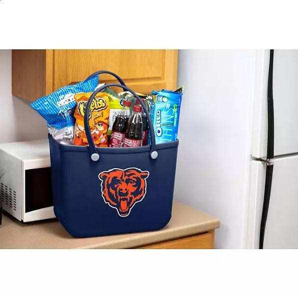 lot 293 image: NEW  Logo Brands Officially Licensed NFL Venture Tote - Chicago Bears