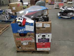 lot 106 image: Pallet of Store Overstock Store and Ecommerce Product and Returns