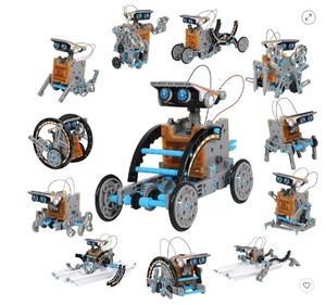 lot 273 image: Discovery #Mindblown Solar Robot Creation STEM Science Kit 190pc