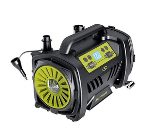 lot 319 image: NEW  Auto Joe Hybrid High-Volume Tire InflatorDeflator, 12-Volt110-Volt, W Attachments
